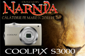 Noul film din seria Narnia iti poate aduce un COOLPIX S3000